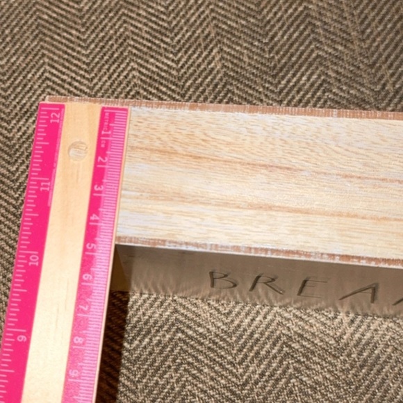 NWT Rae Dunn CLASS TIME BREAK TIME Wood Block Tabletop Sign Teachers/Classrooms - Picture 6 of 7